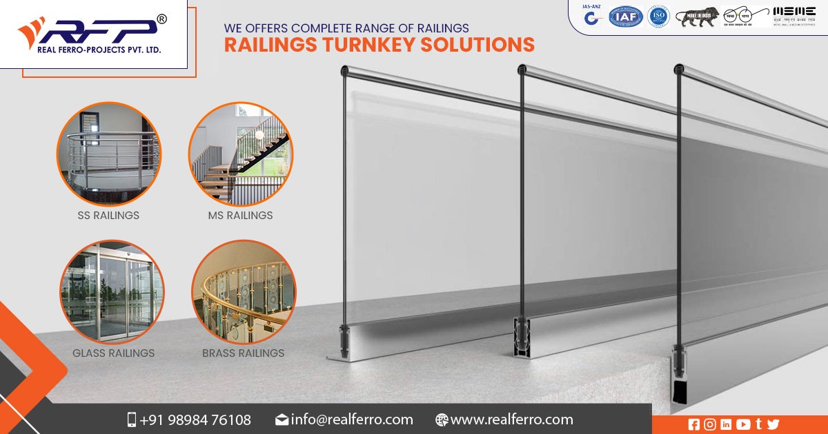 Supplier of Railings Turnkey Projects in Telangana