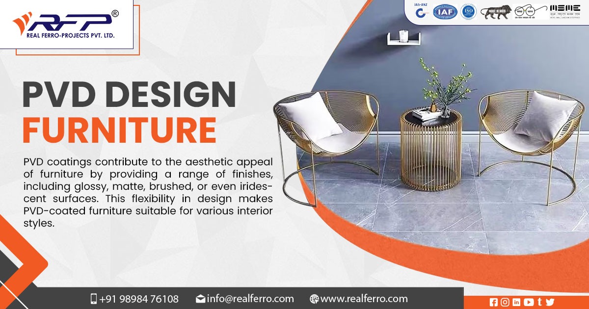 Supplier Of PVD Design Furniture in Rajasthan