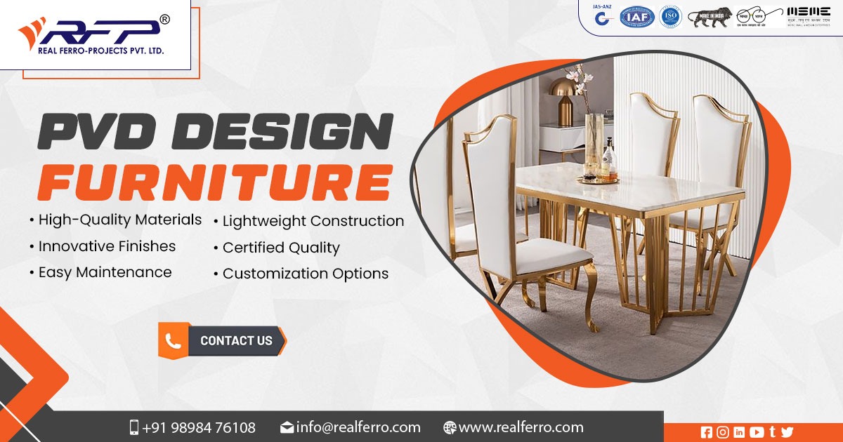 Top PVD Design Furniture Manufacturer