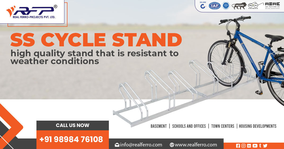 Manufacturer of Stainless Steel Cycle Stand