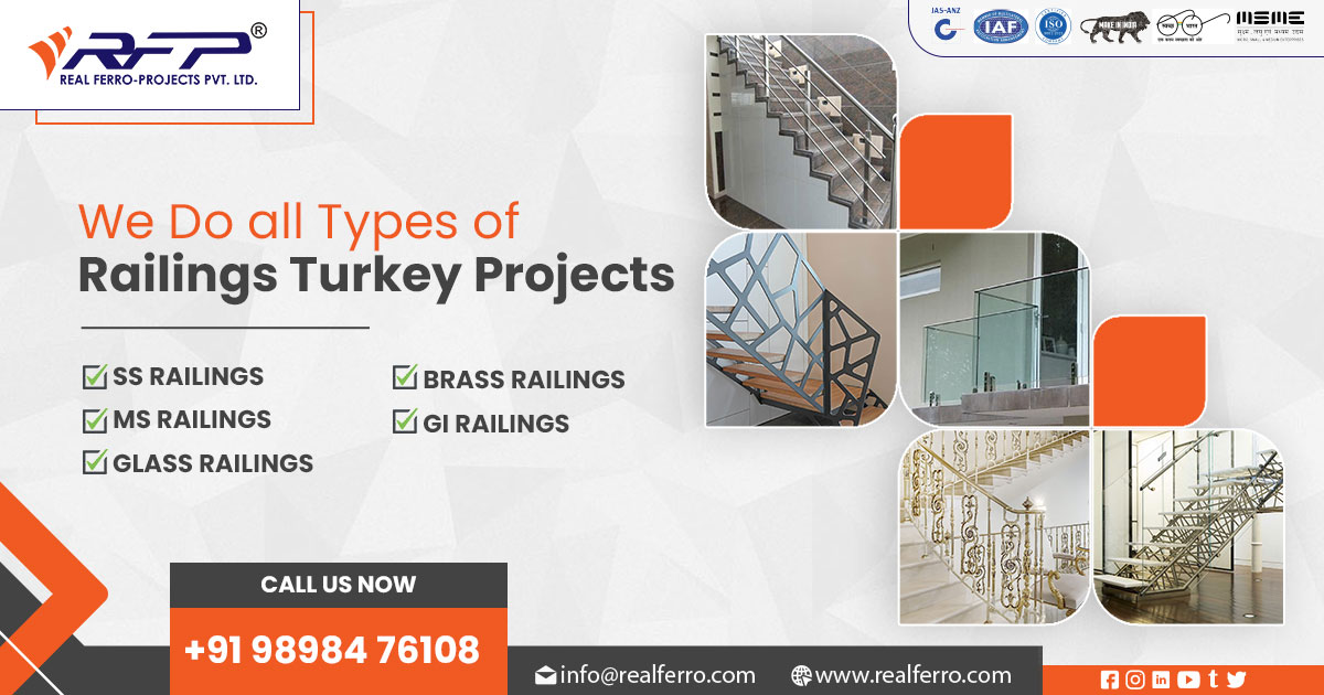 Custom Railings Fabrication Manufacturer