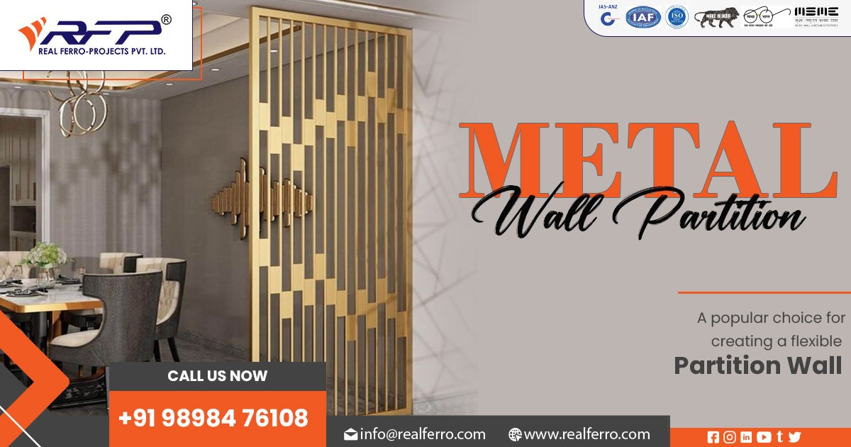 Manufacturer and Supplier of Metal Wall Partition