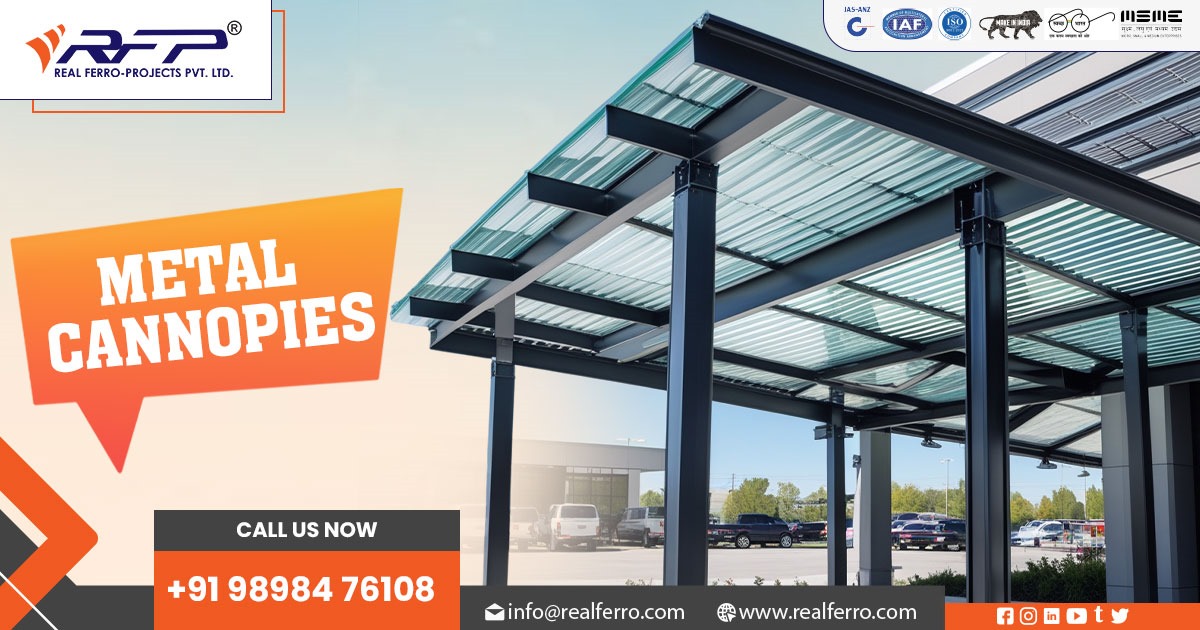 Manufacturer of Metal Canopies for Exterior Projects