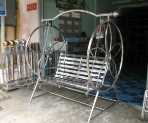 stainless steel swing