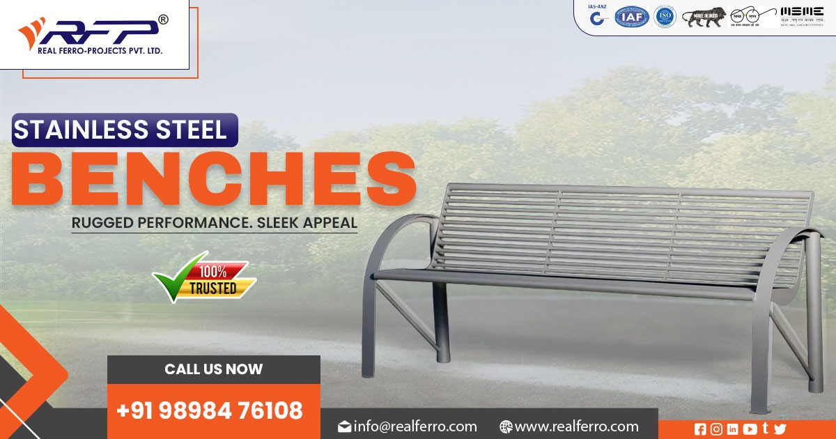 Premium Stainless Steel Benches – Hygienic, Strong and Rust-Resistant
