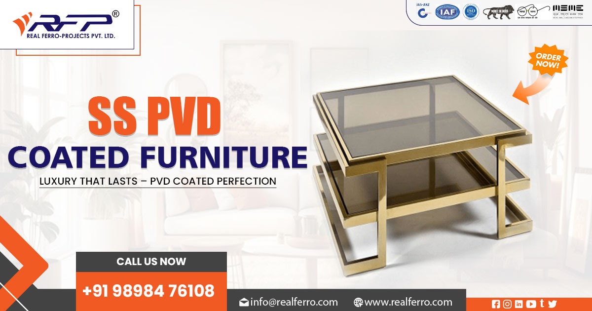 Top PVD Coated Stainless Steel Furniture for Luxury and Durability