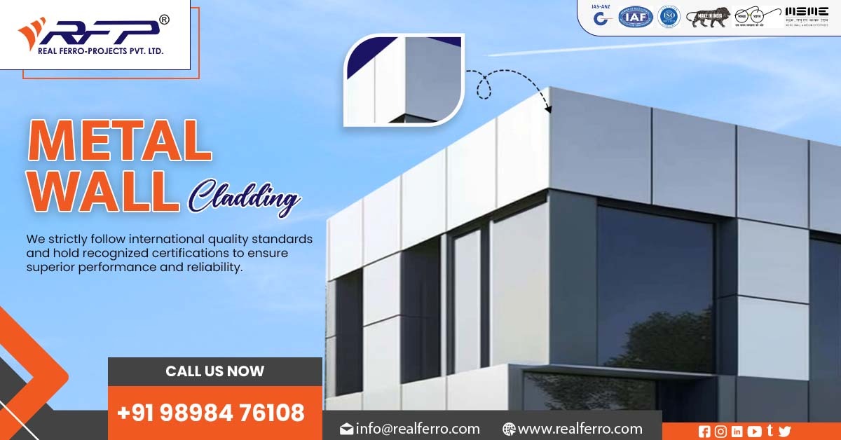Modern Metal Wall Cladding Solutions for Homes & Buildings