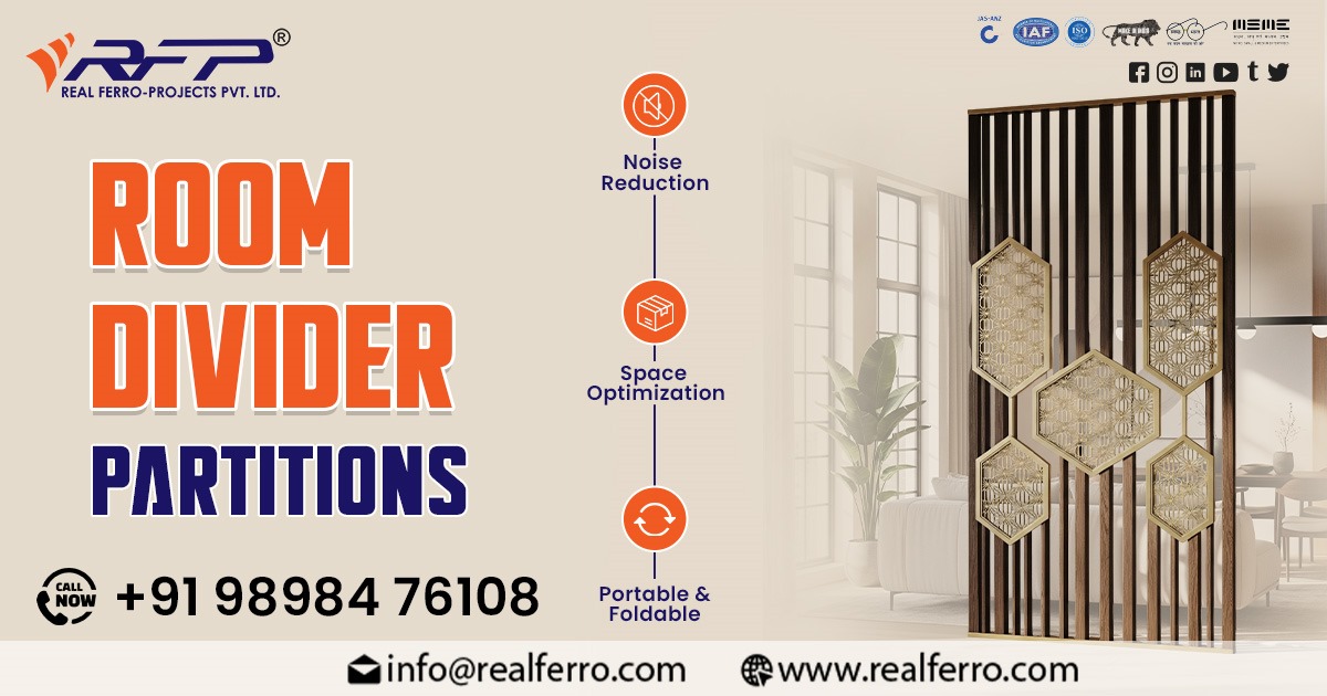 Wooden Partition Walls for Living Room