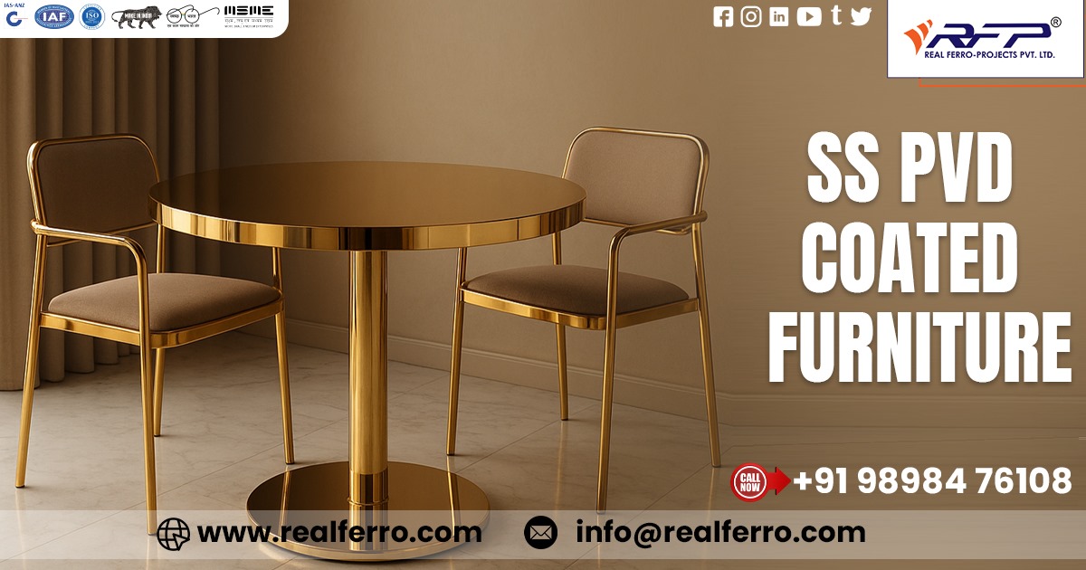 Premium SS PVD Coated Furniture Manufacturer