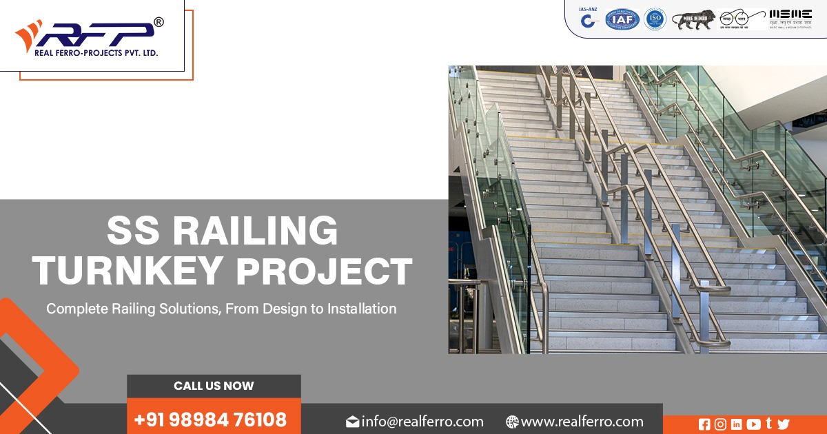 Affordable SS Railing Turnkey Projects for Modern Interiors
