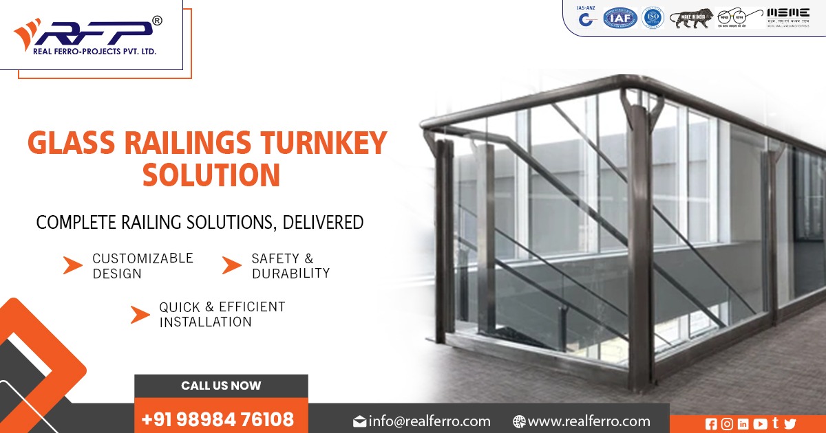 Glass Railings Turnkey Solution