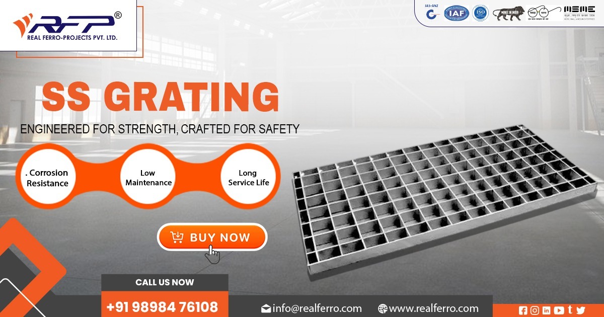 Custom Stainless Steel Grating Manufacturer