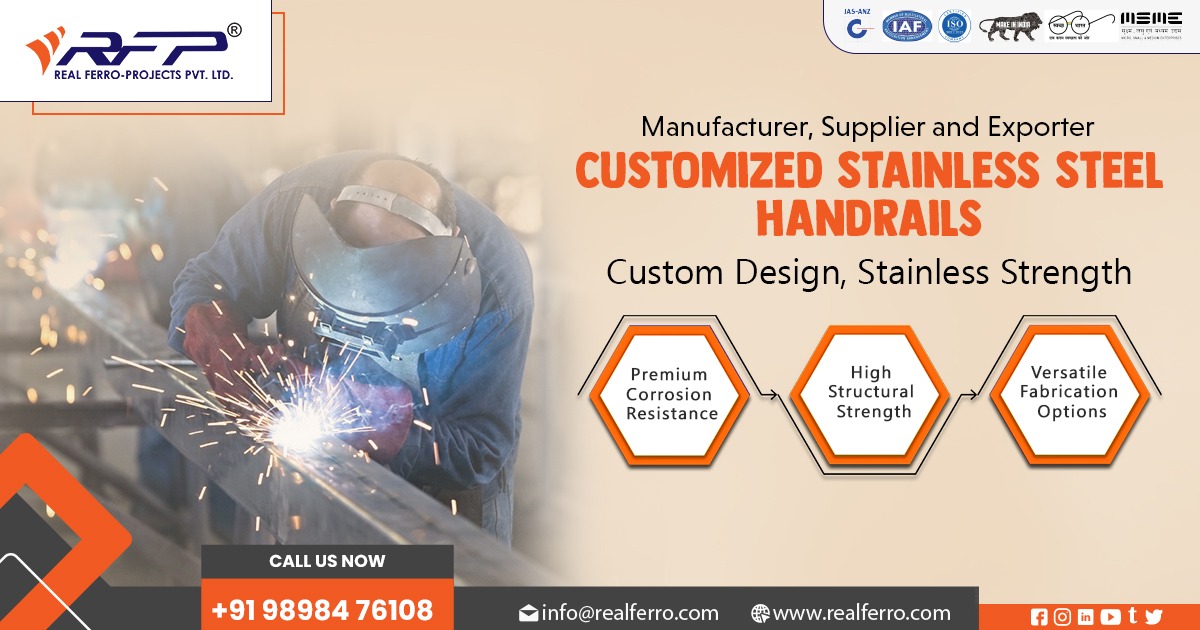 Customized Stainless Steel Handrails Manufacturer