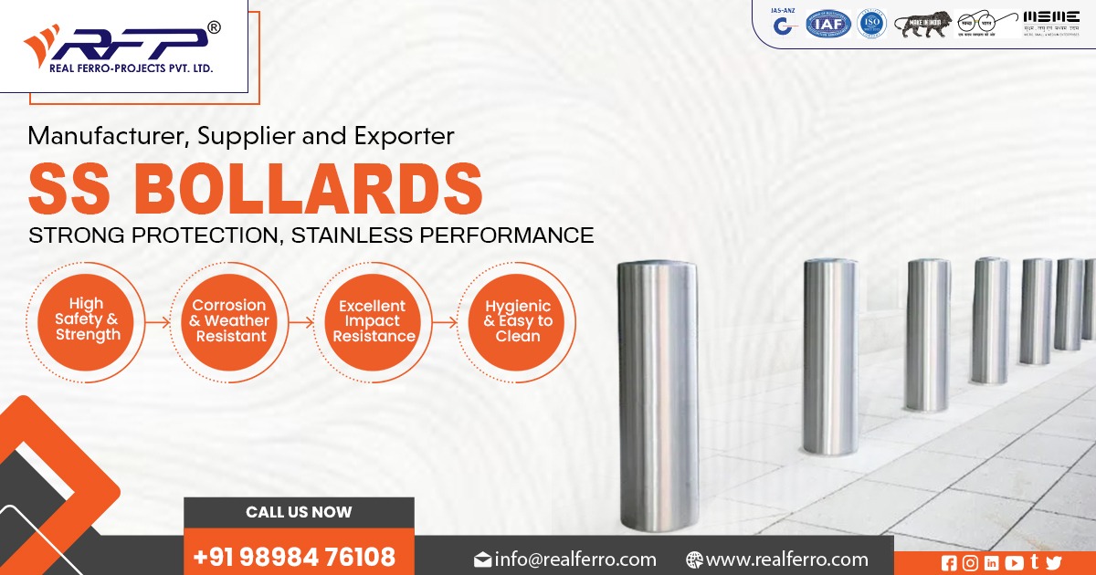 High-Quality Stainless Steel Bollards | Durable, Modern Safety Solutions