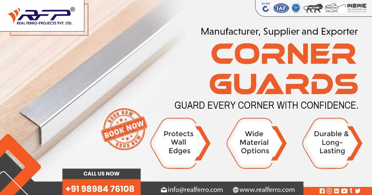 Stainless Steel Corner Guards for Long-Lasting Interior Wall Protection