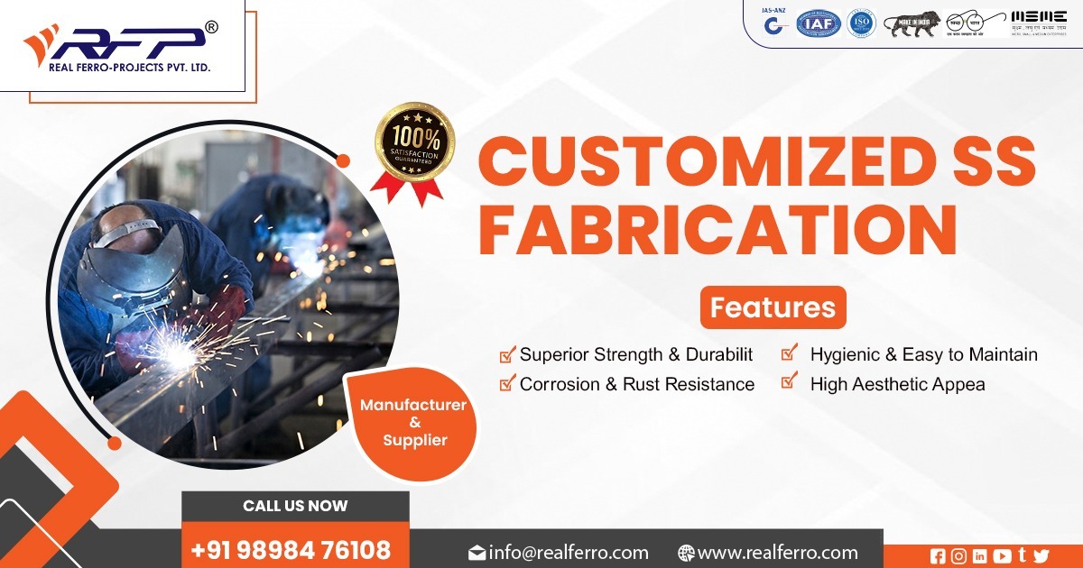 Stainless Steel Customised Fabrication Services