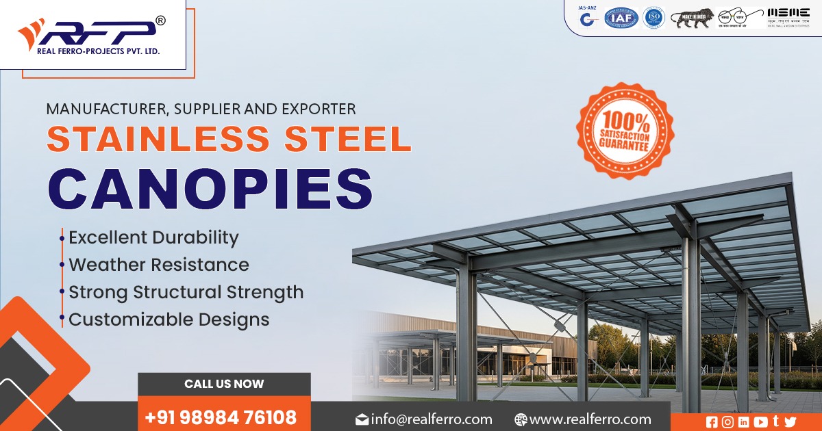 Top Customized Stainless Steel Canopies Manufacturer