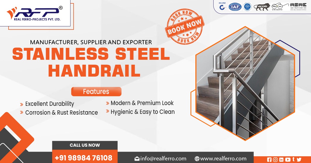 Customized Stainless Steel Handrails Supplier