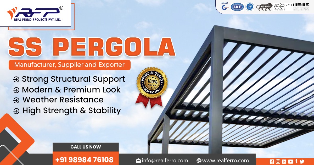 Customized Durable Pergola Manufacturer
