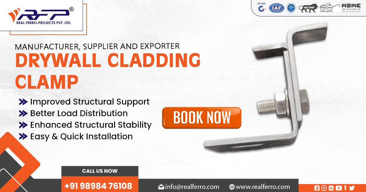 Drywall Cladding Clamps Manufacturer