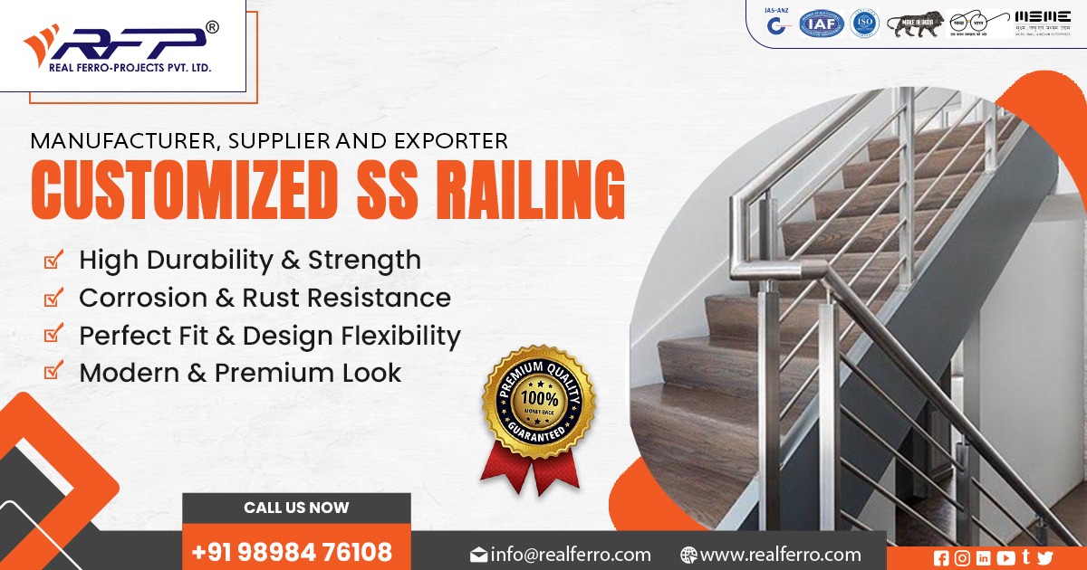 Custom Stainless Steel Railing Manufacturer
