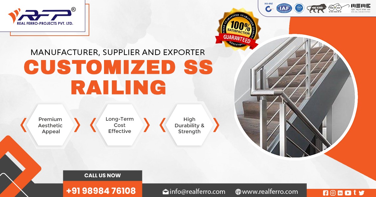SS Customized Railing Fabrication Service