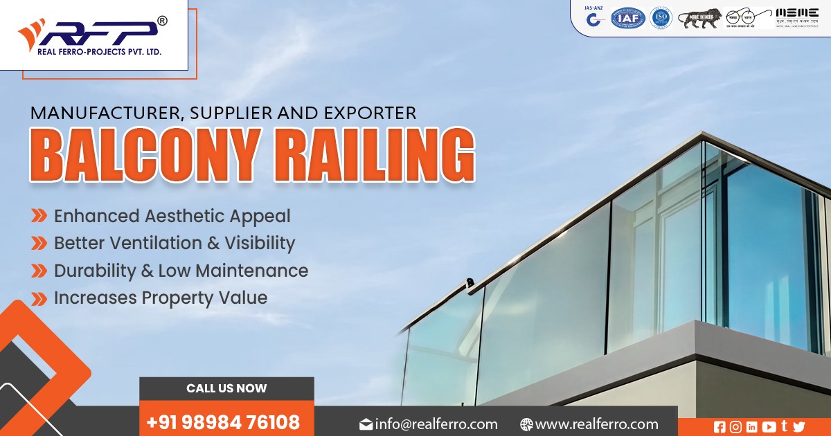 Latest Balcony Railing Designs for Modern Homes