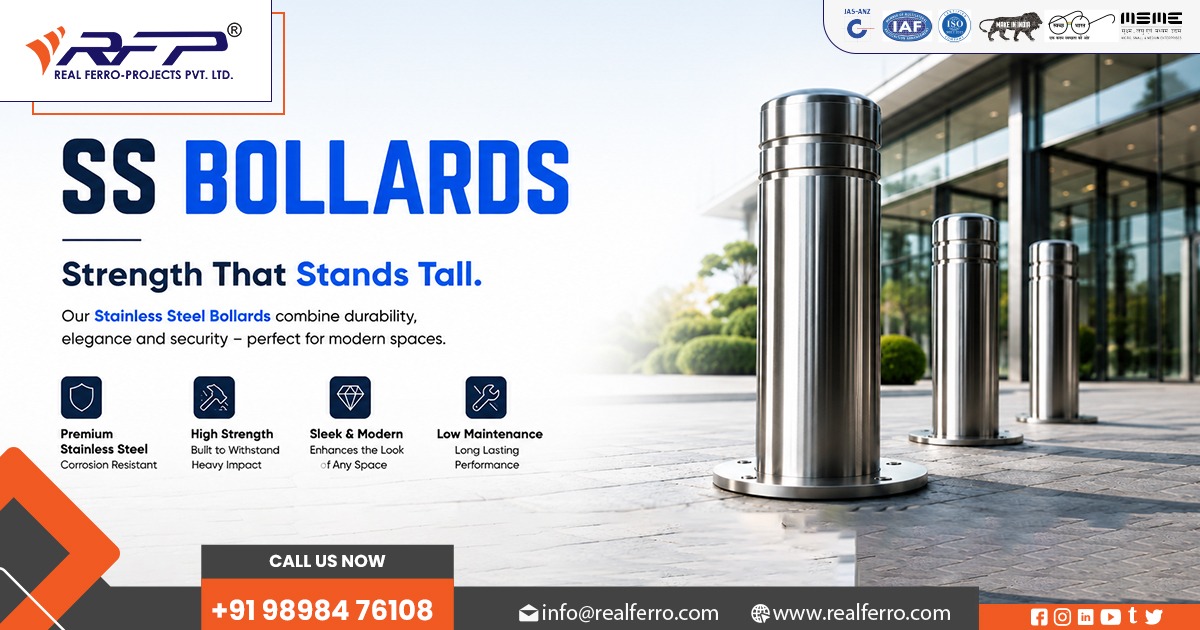 Fixed Stainless Steel Bollards