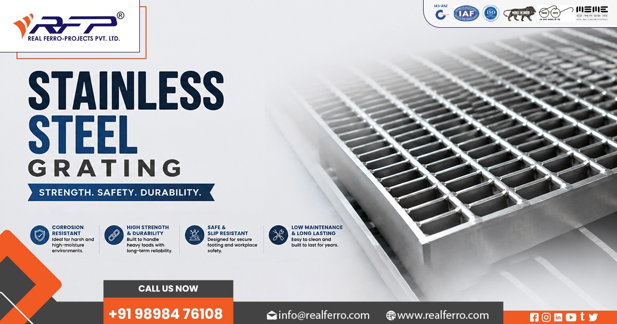 Stainless Steel 304 Gratings Manufacturer