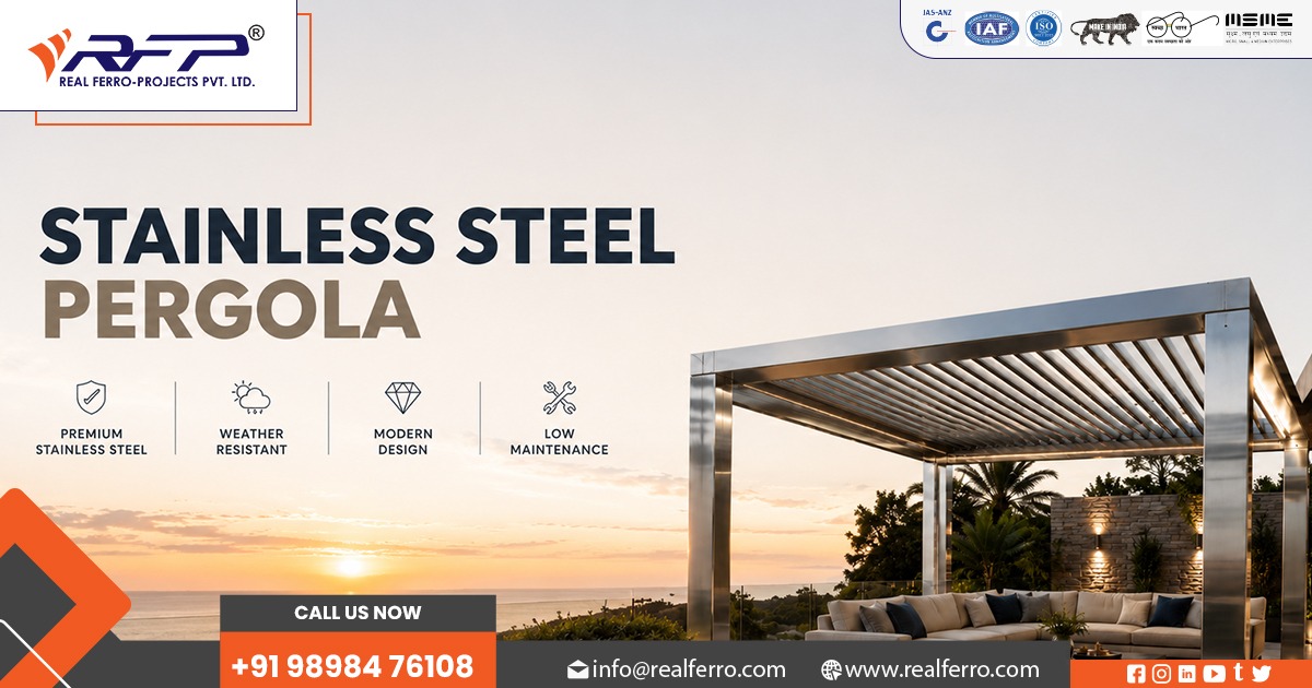 Manufacturer of Premium Stainless Steel Pergola