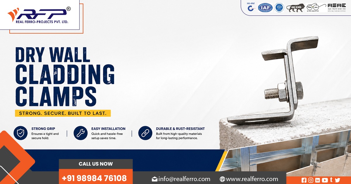 SS Drywall Stone Cladding Clamp Manufacturer and Supplier