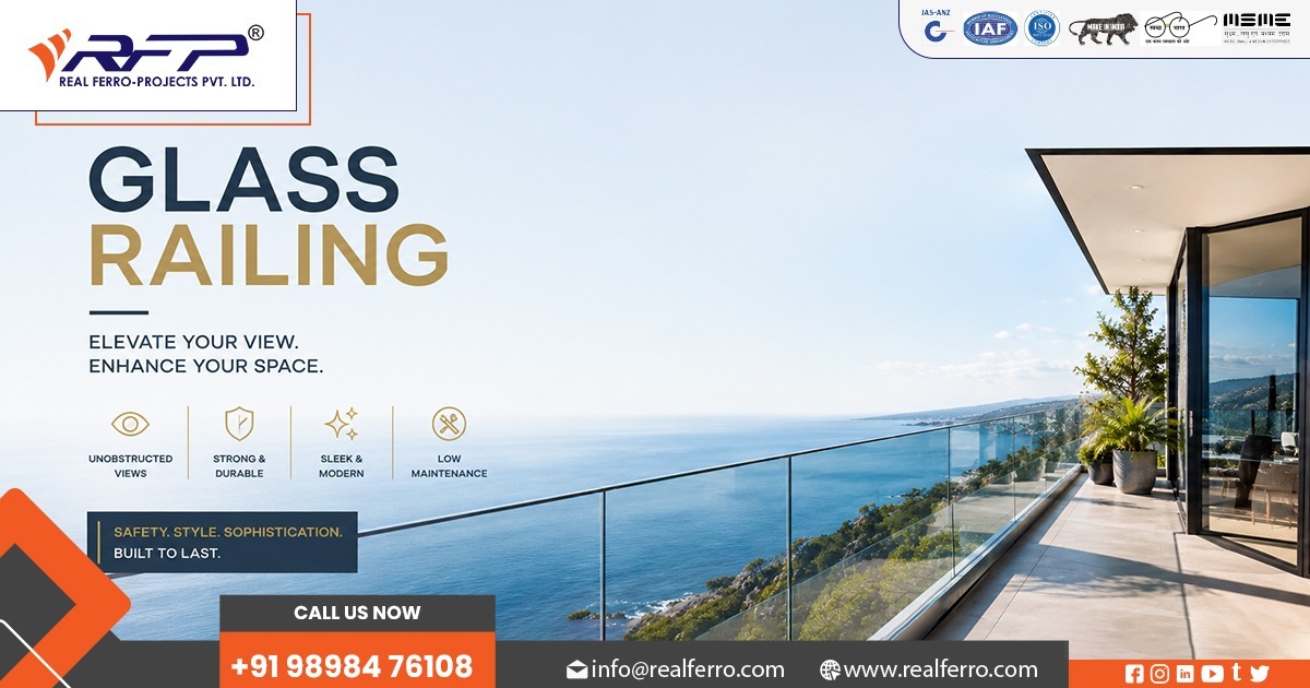 Decorative Glass Railing Manufacturer