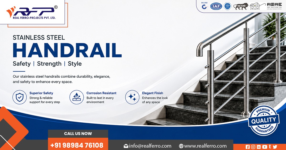 Manufacturer of Stainless Steel Handrail Fabrication