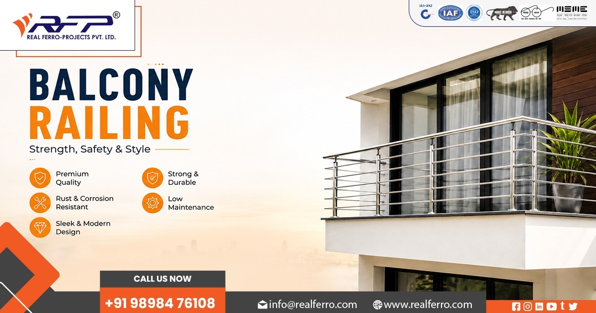 Customized Stainless Steel Balcony Railing Manufacturer