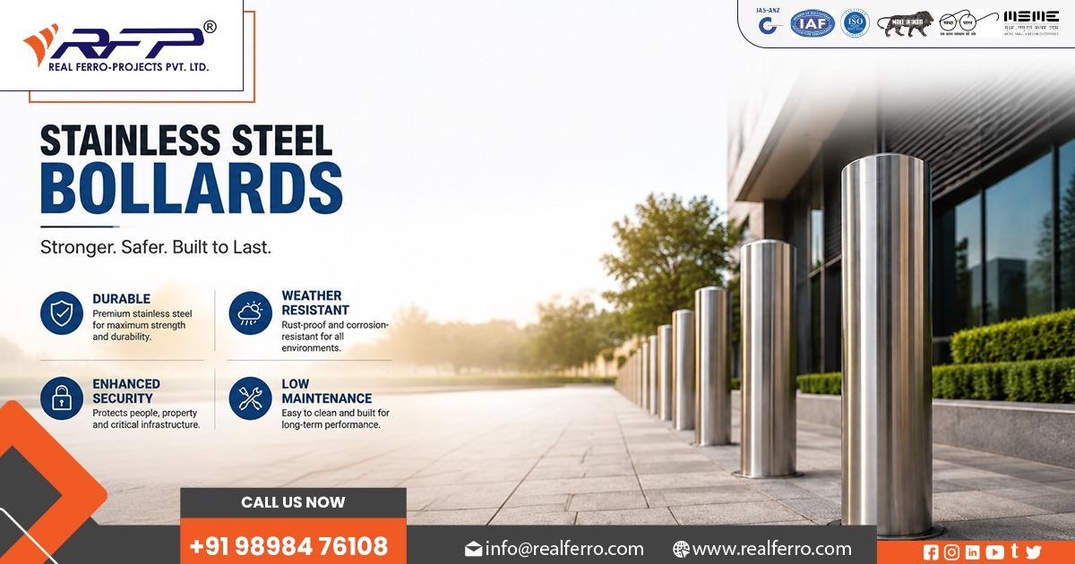 Rust-Proof Stainless Steel Bollards Manufacturer
