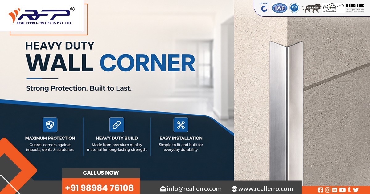 Stainless Steel Heavy Duty Wall Corner