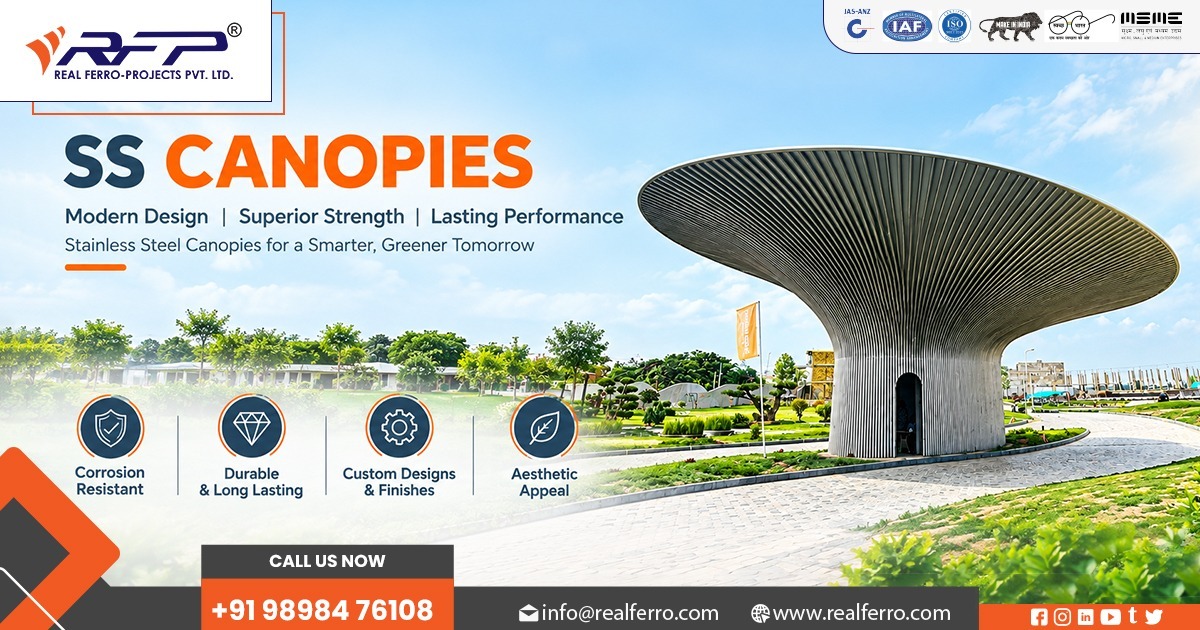 Stainless Steel Canopy Structure Manufacturer