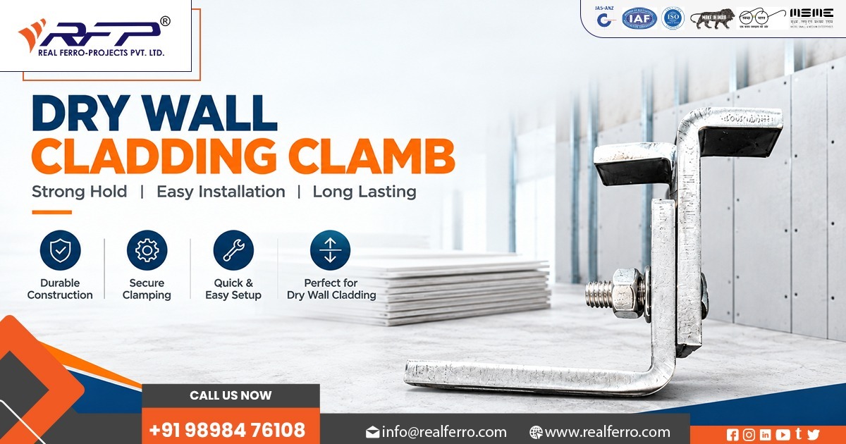 SS Drywall Stone Cladding Clamp Manufacturer
