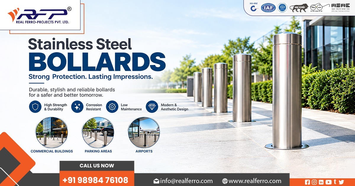 Premium Stainless Steel Bollards for Wall Protection