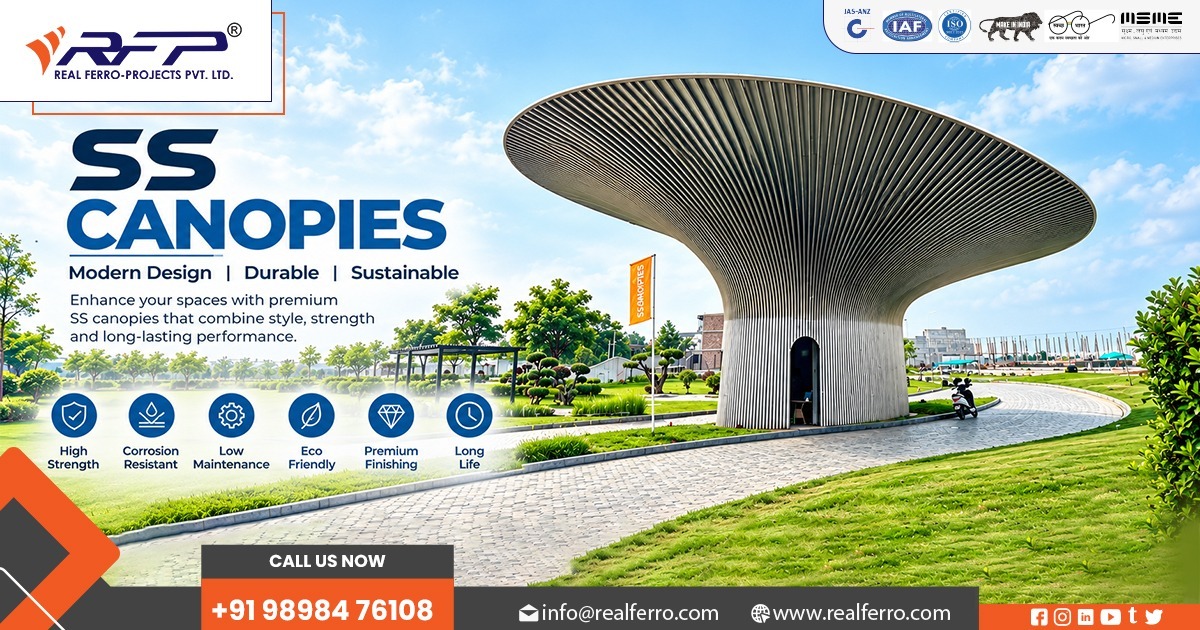 Custom Stainless Steel Canopy Manufacturer